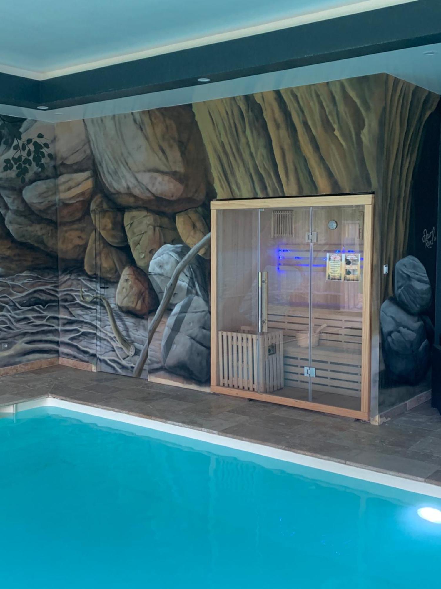 Cottage Piscine Interieure31Degres Zoo La Fleche24H Du Mans Clermont-Creans Zewnętrze zdjęcie